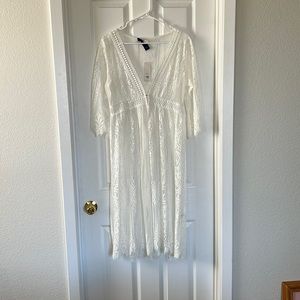 NWT - Francesca’s Lace Kimono